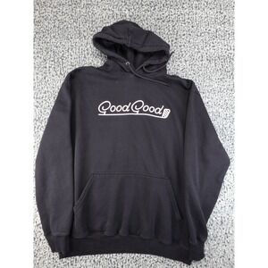 Good Good Golf Hoodie Mens 2XL Black‎ Good Graphic Pullover Sweatshirt 9243